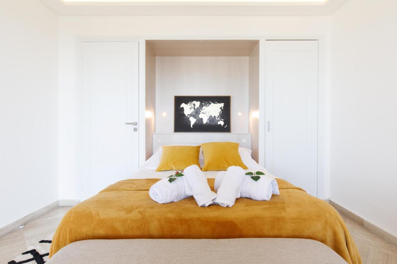 Suite Riviera - Sea View - Clim - 50M Plage - Residence De Standing - Spacieux 180 M2 - Parking Cannes Buitenkant foto
