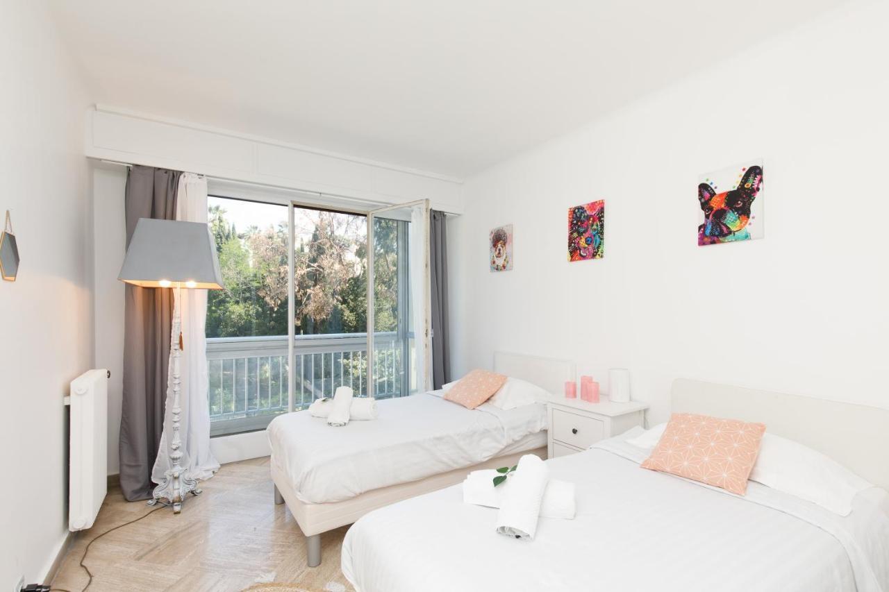 Suite Riviera - Sea View - Clim - 50M Plage - Residence De Standing - Spacieux 180 M2 - Parking Cannes Buitenkant foto
