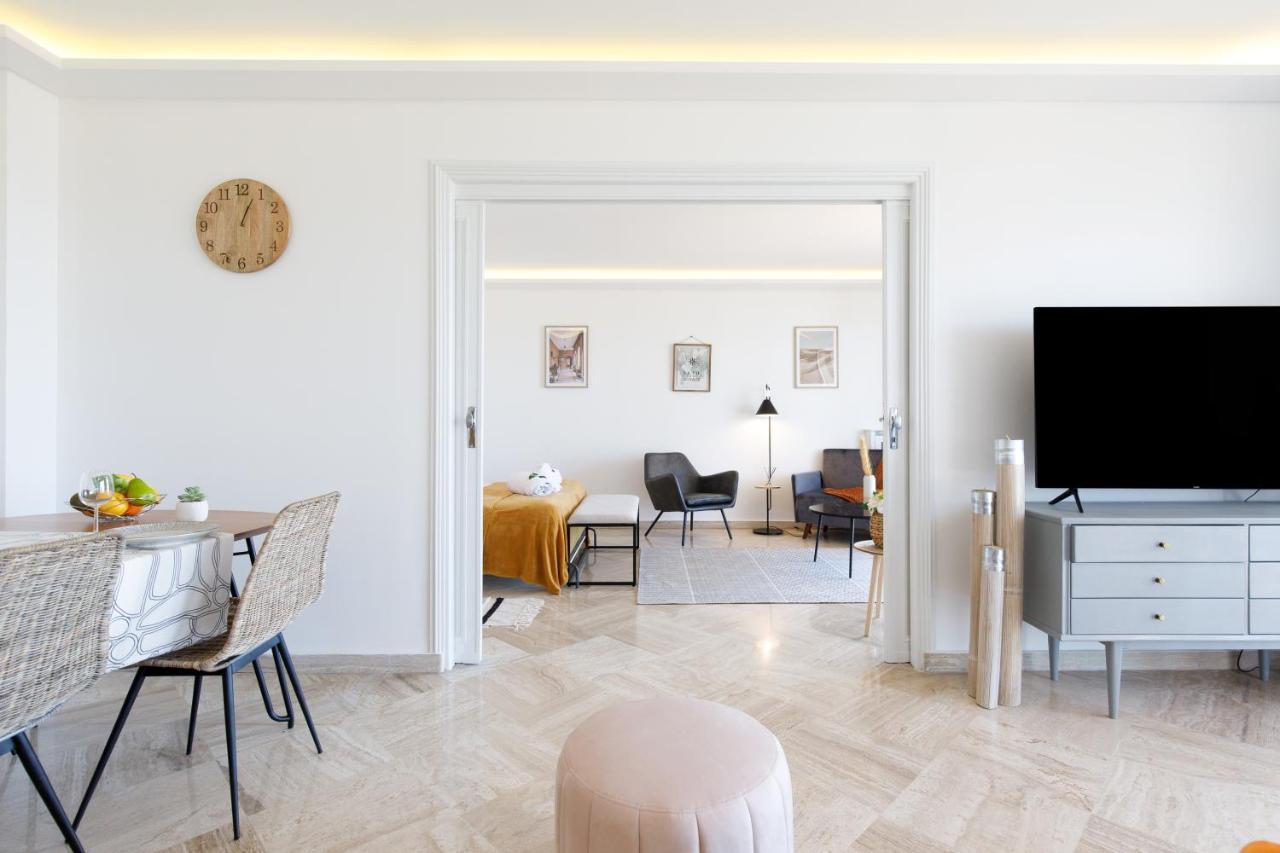 Suite Riviera - Sea View - Clim - 50M Plage - Residence De Standing - Spacieux 180 M2 - Parking Cannes Buitenkant foto