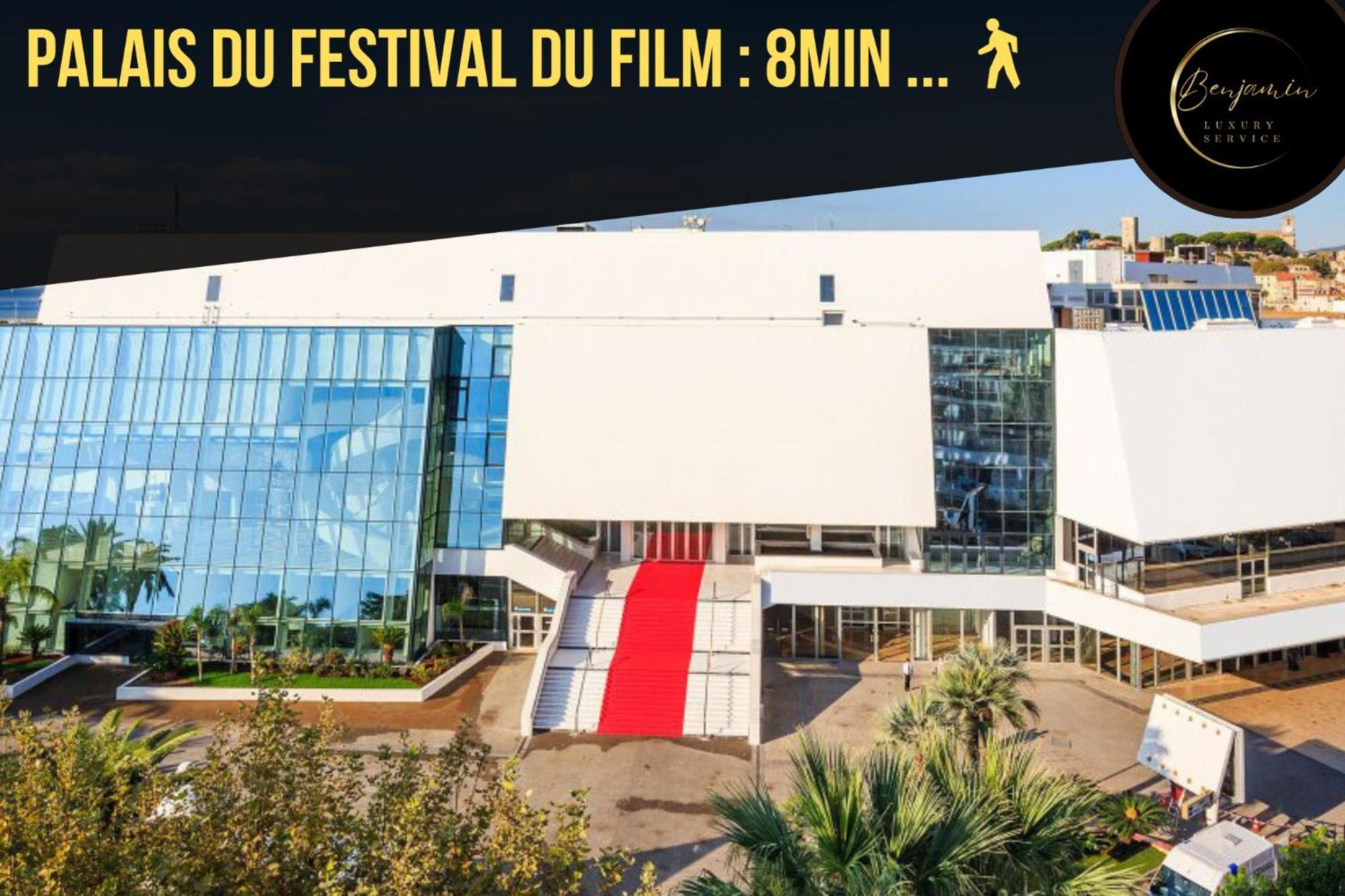 Suite Riviera - Sea View - Clim - 50M Plage - Residence De Standing - Spacieux 180 M2 - Parking Cannes Buitenkant foto